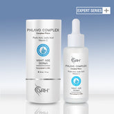 Phlavo Party Peel Complex 30ml | With Lactic Acid, Vitamin C, Phytic Acid & Pyruvic Acid | Exfoliates, Brightens & Smooths Skin Texture | Radiance-Boosting Peel for All Skin Types