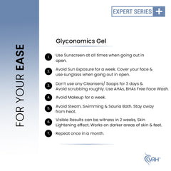 Glyconomics Gel with Glycolic Acid | Exfoliating Gel for Radiant, Smooth Skin | Reduces Dark Spots & Uneven Skin Tone | Lightweight, Non-Greasy Formula | 30ml