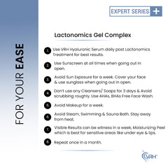 Lactonomics Complex Gel (Leave-On) 30ml | With Lactic Acid, Sodium Pyruvate, Betaine Anhydrous & NAD+ | Exfoliates, Hydrates & Revitalizes Skin | Smooths Texture & Boosts Radiance for All Skin Types