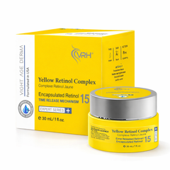 Yellow Retinol Complex 30ml | Encapsulated Retinol, Kojic Acid Dipalmitate, Salicylic Acid & Lactic Acid | Anti-Aging, Brightening & Exfoliating Serum | Reduces Fine Lines, Dark Spots & Uneven Texture
