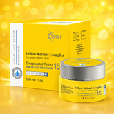 Yellow Retinol Complex 30ml | Encapsulated Retinol, Kojic Acid Dipalmitate, Salicylic Acid & Lactic Acid | Anti-Aging, Brightening & Exfoliating Serum | Reduces Fine Lines, Dark Spots & Uneven Texture