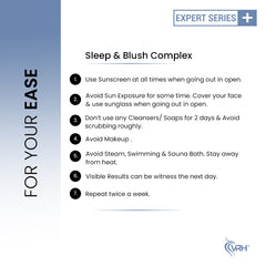 Sleep & Blush Complex 30ml | With AHA, BHA, PHA & Retinol | Overnight Exfoliating & Brightening Treatment | Smooths Texture, Refines Pores & Boosts Radiance | For All Skin Types