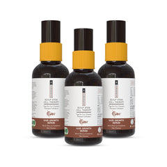 Hair Growth Serum | Herbocell, Dead Sea Minerals, Nano Colloidal | Reduces Hair Fall, Promotes Growth & Boosts Thickness | 3-Month Pack | For Men & Women 60 ML