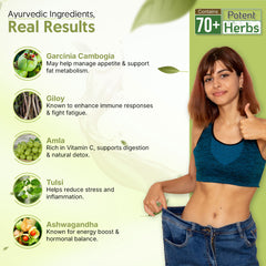 Herbotox™ Ayurvedic Herbal Drink | Supports Weight Management, Immunity Boost & Sustained Energy | Natural, Detoxifying Formula with Herbal Extracts | For Daily Wellness