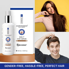 Hair Growth Serum | Hydrolyzed Biotin & Keratin + Herbocell + 73 Herbs (Bhringraj, Amla, Ritha, Harad & More) Makes Hair Stronger From The Roots & Promotes Hair Growth | For Men & Women (120 ml)