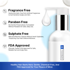 Hair Fall Control Shampoo | Strengthens Roots & Reduces Hair Fall | Nourishing Formula for Healthier, Thicker Hair | For All Hair Types | 120ml