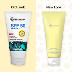 Advanced Sunscreen Silicone Gel SPF 50 PA+++ | Broad-Spectrum UV Protection | Lightweight, Non-Greasy & Water-Resistant | Suitable for All Skin Types | 50ml