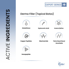 VRH Fillonomics (Topical Botox) 50ml | With Glutathione, Hyaluronic Acid, Avena Sativa, Copper Peptides & Niacinamide | Firming & Anti-Aging Formula for Smooth, Radiant Skin | Reduces Fine Lines & Wrinkles