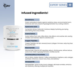 VRH Fillonomics (Topical Botox) 50ml | With Glutathione, Hyaluronic Acid, Avena Sativa, Copper Peptides & Niacinamide | Firming & Anti-Aging Formula for Smooth, Radiant Skin | Reduces Fine Lines & Wrinkles