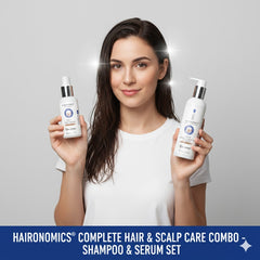 Hair Growth Serum & Dandruff Control Shampoo | Complete Hair Care Combo Enriched with Herbocell, Biotin & Cutipure CLR