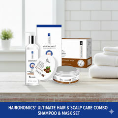 Haironomics® Hair & Scalp Repair Combo - HDR 5 Dandruff Control Shampoo + Deep Conditioning Hair Mask