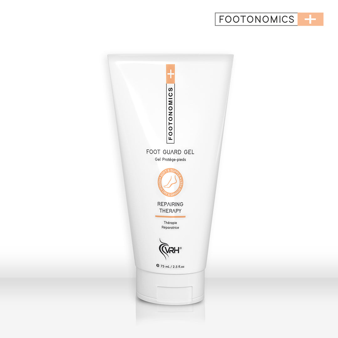 Foot Guard Gel with Urea, L-Arginine, Lactic Acid & Calendula Extract | Intensive Moisturizing & Soothing Foot Care | Softens Rough, Cracked Heels & Dry Skin | 75ml