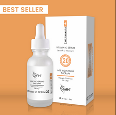 Vitamin C 20% Serum 30ml | With L-Ascorbic Acid, Hyaluronic Acid, Niacinamide & Kojic Acid | Brightens, Hydrates & Reduces Dark Spots | Anti-Aging & Skin Tone Correcting Formula for Radiant Skin