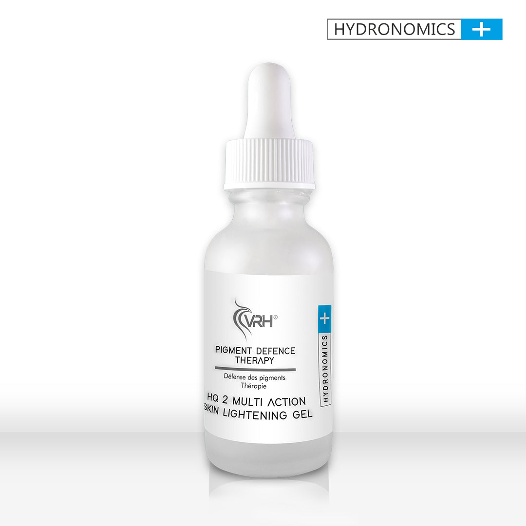 Hydronomics HQ2% Serum | HQ (2%), Vitamin C, Kojic Acid, Salicylic Acid, Hyaluronic Acid & Alpha Arbutin | Gentle Dark Spot Corrector & Brightening Serum | Hydrates & Smooths Skin for All Skin Types