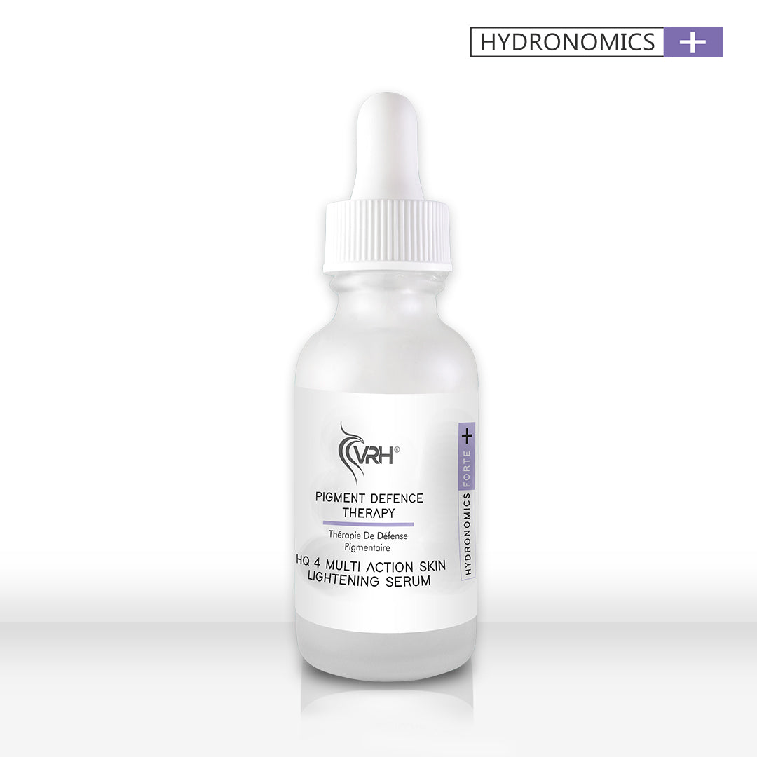 Hydronomics Forte HQ4% Serum 15ml | High-Potency HQ 4%, Vitamin C, Kojic Acid, Salicylic Acid, Alpha Arbutin & Hyaluronic Acid | Targeted Dark Spot Corrector & Skin Brightening Serum | For All Skin Types