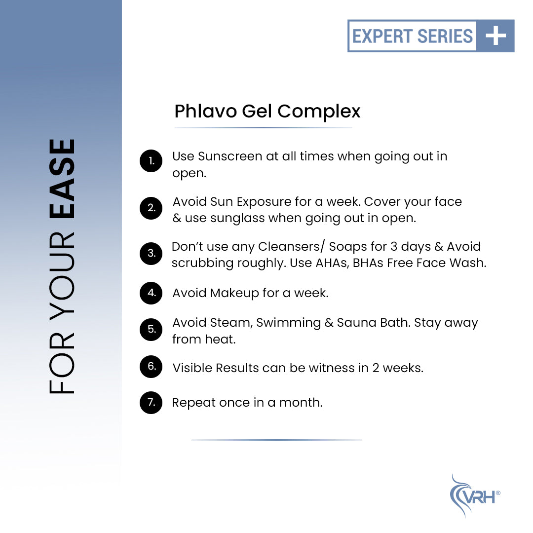 Phlavo Party Peel Complex 30ml | With Lactic Acid, Vitamin C, Phytic Acid & Pyruvic Acid | Exfoliates, Brightens & Smooths Skin Texture | Radiance-Boosting Peel for All Skin Types