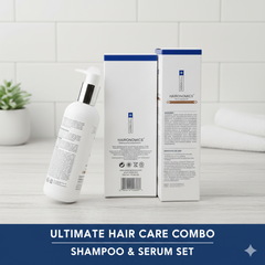 Haironomics® Ultimate Hair Care Combo: Dandruff Control Shampoo & Hair Serum Set