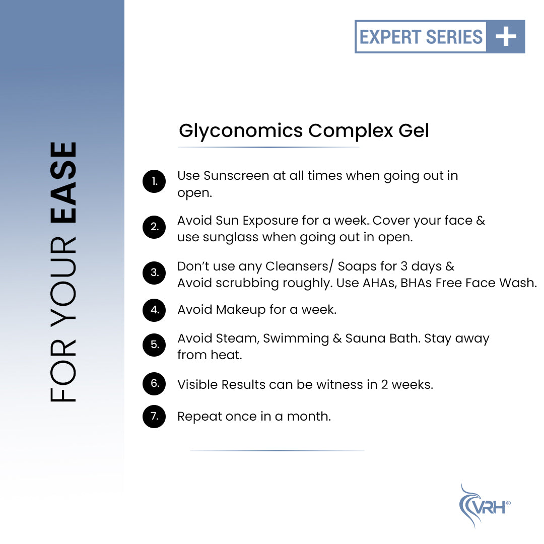 Glyconomics Complex Gel 30ml | with Glycolic Acid for Radiant Glow & Even-Toned Skin | Gentle Exfoliating Formula for All Skin Types | Ideal for Dull, Uneven Texture | Lightweight Hydrating Gel