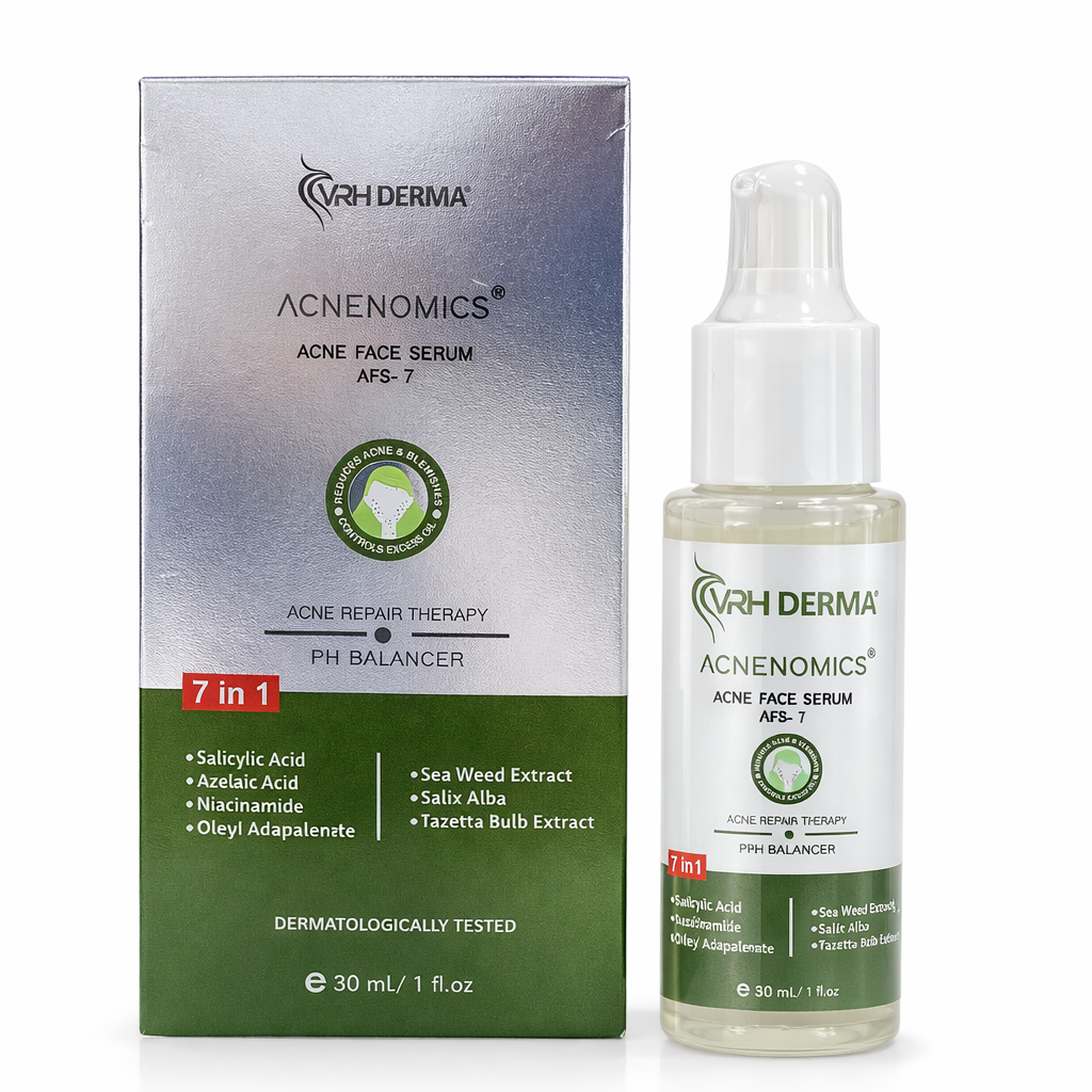 VRH Acne Face Serum Advance Repair | Salicylic Acid, Azelaic Acid, Niacinamide & Zinc | Clears Acne, Reduces Blemishes & Soothes Skin | Expert Series+ | 30ml