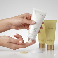 VRH Derma Ultimate Skin Glow Combo | GC 7 Faironomics Face Wash (75ml) & Raybounce SPF 50 PA++++ Silicone Sunscreen Gel (50ml)