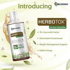 Herbotox™ Ayurvedic Herbal Drink | Supports Weight Management, Immunity Boost & Sustained Energy | Natural, Detoxifying Formula with Herbal Extracts | For Daily Wellness