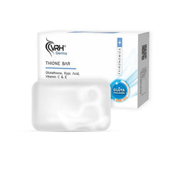 Thione Skin Whitening Bar | With Glutathione, Kojic Acid, Vitamin C & Vitamin E | Brightens, Evens Skin Tone & Reduces Dark Spots | Hydrating & Antioxidant-Rich Formula | For Face & Body