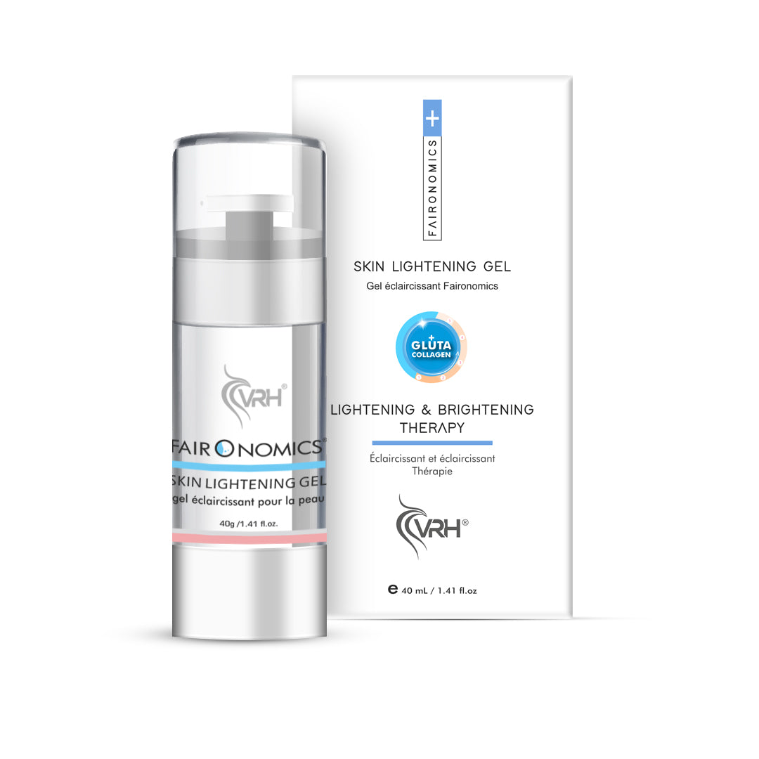 Skin Lightening Gel 40ml | With Glutathione, Niacinamide, Kojic Acid & Glycolic Acid | Brightens, Evens Skin Tone & Reduces Dark Spots | Lightweight Gel for Radiant Skin