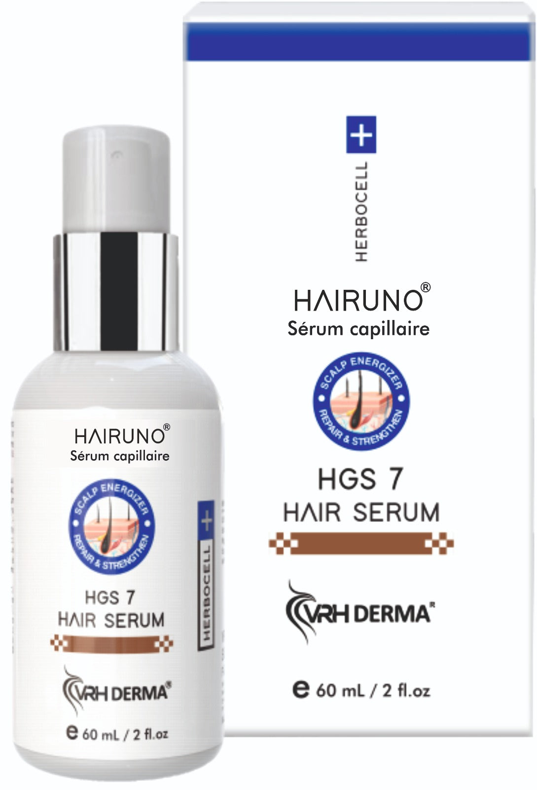 Bangladesh Exclusive Edition | VRH Hair Growth Serum 60ml | With Hydrolyzed Biotin, Keratin & 73 Herbs | Strengthens Roots & Promotes Healthy Hair | For Men & Women