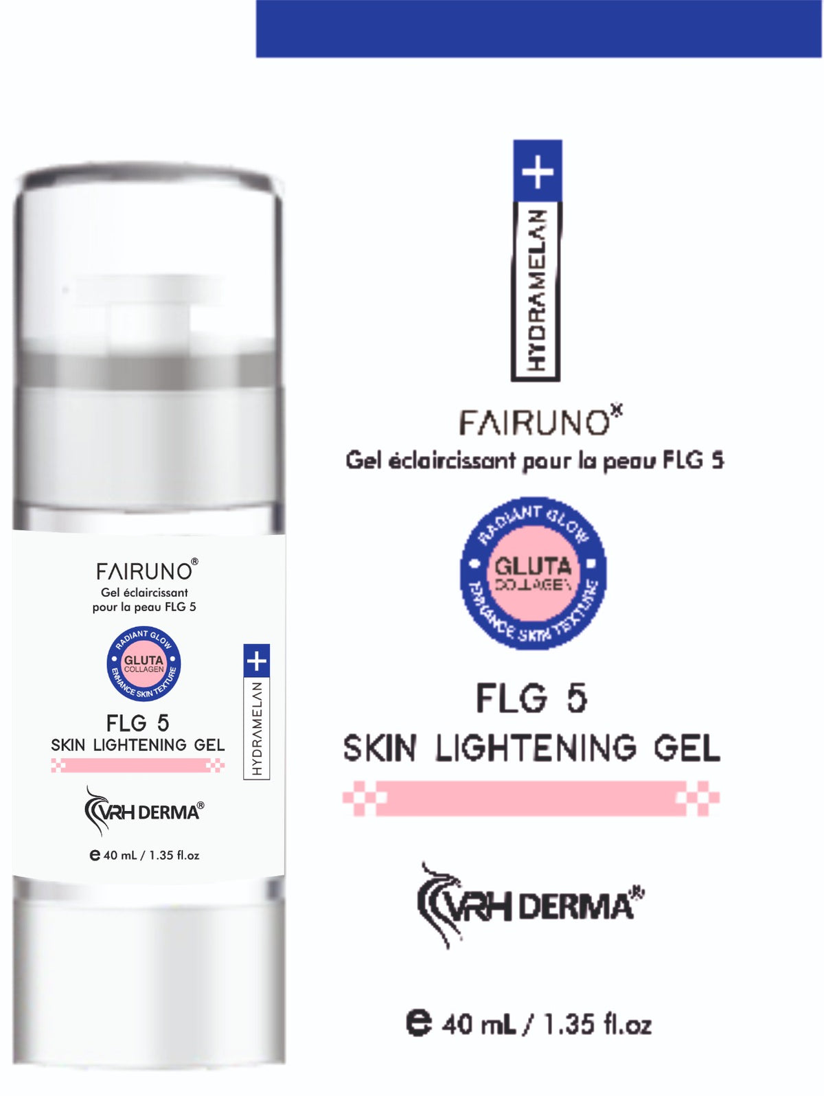 Bangladesh Exclusive Edition – VRH Derma Fairuno FLG 5 Skin Lightening Gel 40ml