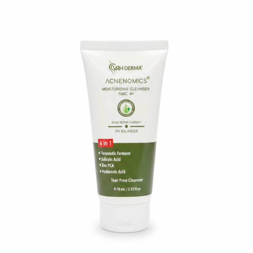Acne Face Cleanser 75ml | with Adapinoid, Potassium Azeloyl Diglycinate & Encapsulated Salicylic Acid | For Clear, Balanced Skin | Gentle Cleanser for Acne-Prone Skin | Reduces Breakouts & Oiliness