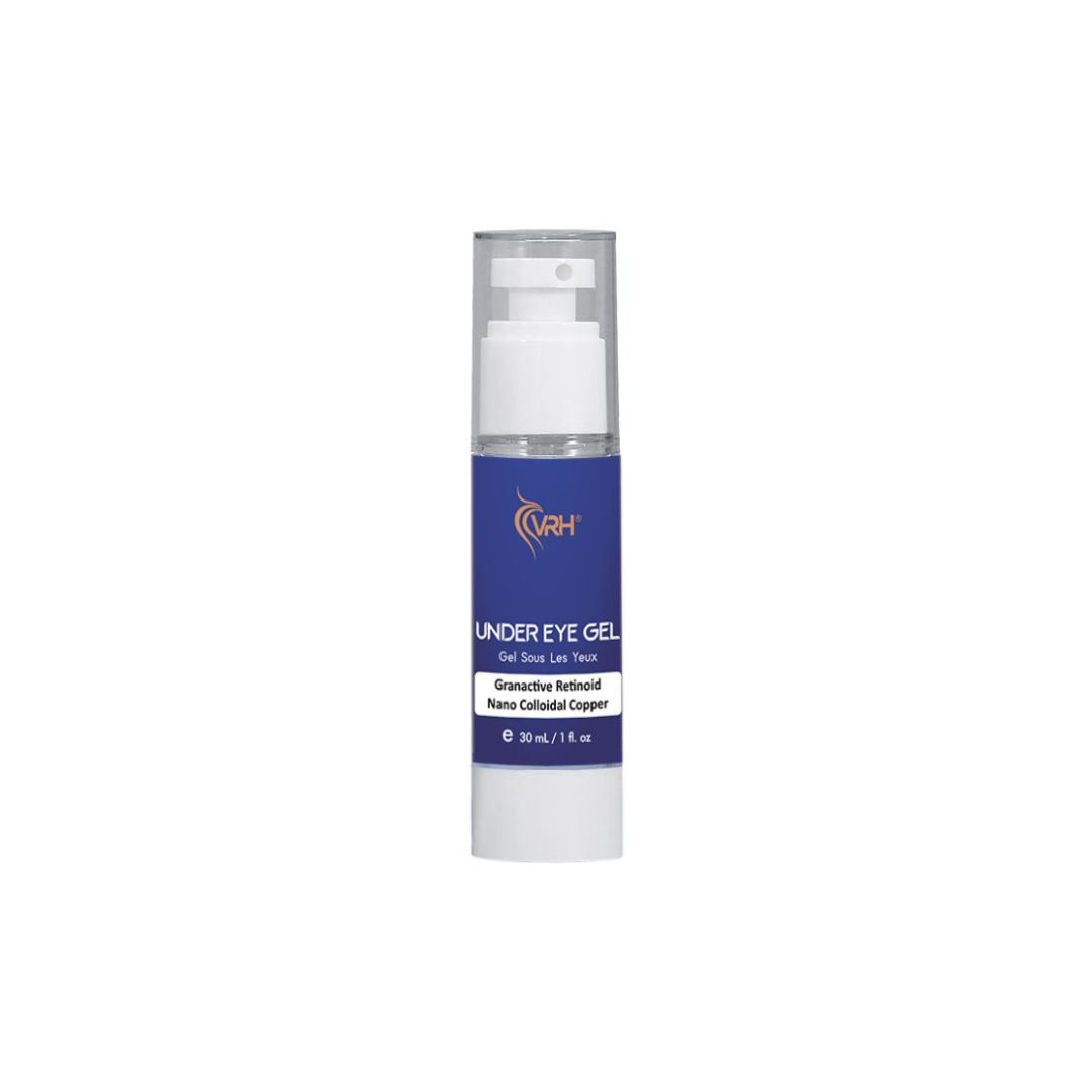 Under Eye Gel 30ml | With Granactive Retinoid, Nano Colloidal Copper & Ubiquinone (CoQ10) | Reduces Dark Circles, Fine Lines & Puffiness | Anti-Aging & Firming Eye Treatment