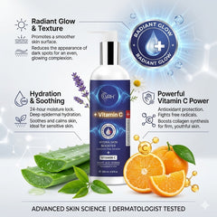 VRH Sensitive Skin Hydrator + Vitamin C – Antioxidant Moisturizer for Hydration, Skin Repair & Anti-Aging Protection